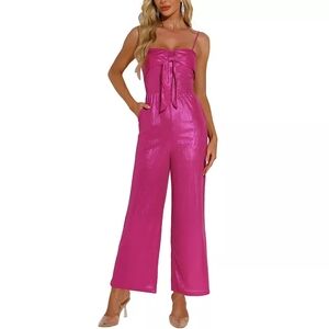 Elegant Pink Jumpsuit